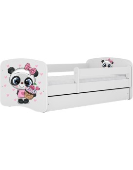 Dětská postel Babydreams panda bílá