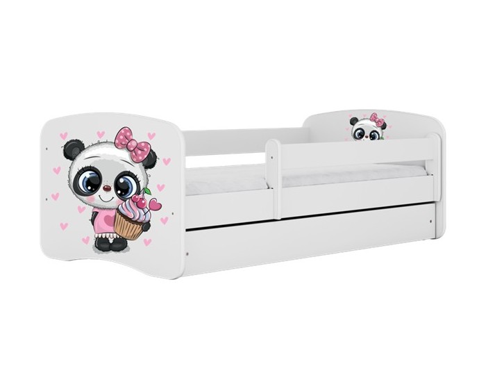 Dětská postel Babydreams panda bílá