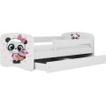 Dětská postel Babydreams panda bílá