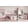 Dětská postel Babydreams panda růžová