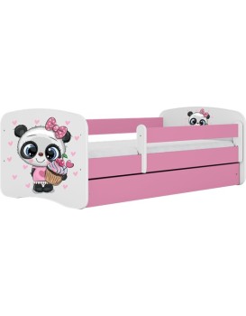 Dětská postel Babydreams panda růžová