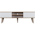 TV stolek TORONTO 160 cm dub artisan/bílý