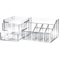 Kosmetický organizér BEA 24x9x12 cm čirý