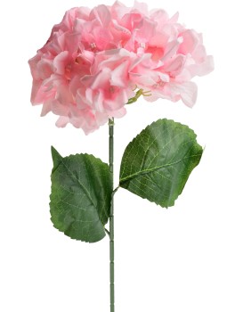 Umělá květina VIRIDIS HORTENSIA 73 cm růžová