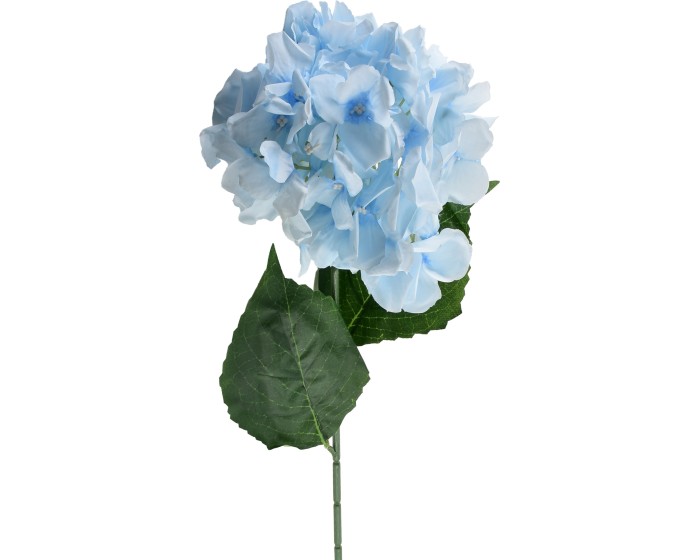 Umělá květina VIRIDIS HORTENSIA 73 cm modrá