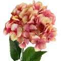 Umělá květina VIRIDIS HORTENSIA 73 cm růžová/béžová