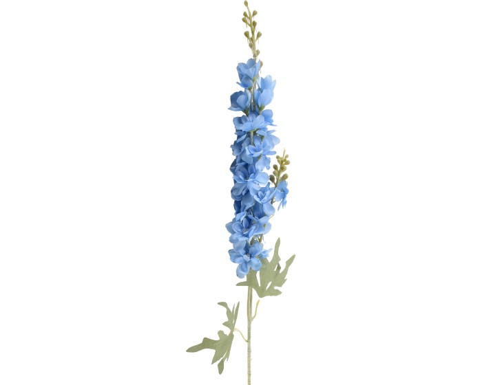 Umělá květina VIRIDIS Delphinium I. 88 cm modrá
