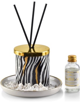 Aroma difuzér RIBS se vzorem 30 ml bílý
