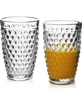 Sada 6 sklenice ELISE DOTS 380 ml čirá
