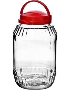 Skleněná dóza s víčkem MOLDI 3,1 l