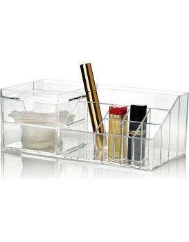 Kosmetický organizér BEA 24x9x12 cm čirý
