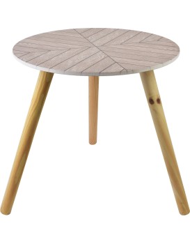 Odkládací stolek Lammy 40 cm béžový