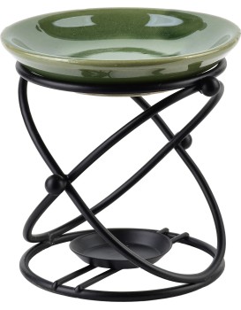 Aroma lampa Forge 11,5 cm zelená