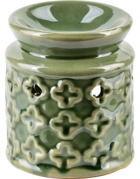 Keramická aroma lampa LOLO 7,5 cm zelená