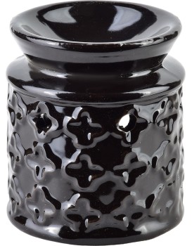 Keramická aroma lampa LOLO 7,5 cm černá
