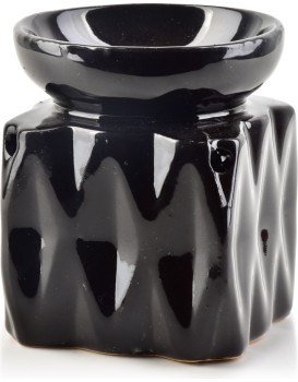 Keramická aroma lampa LALA 8 cm černá