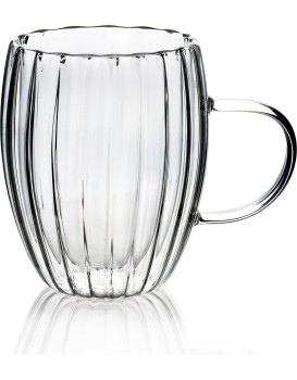 Skleněný hrnek PETER 300 ml čirý