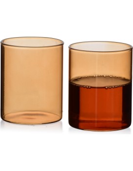 Sada 4 ks sklenic ROMANE 280 ml medová