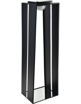 Solární lucerna SOKKE III 70 cm černá