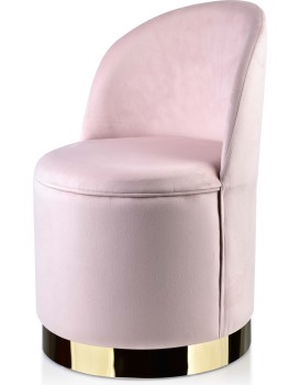 Designové čalouněné křeslo RENEE růžové