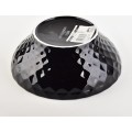 Porcelánová miska DIAMENT BLACK 17,5 x 7 cm černá