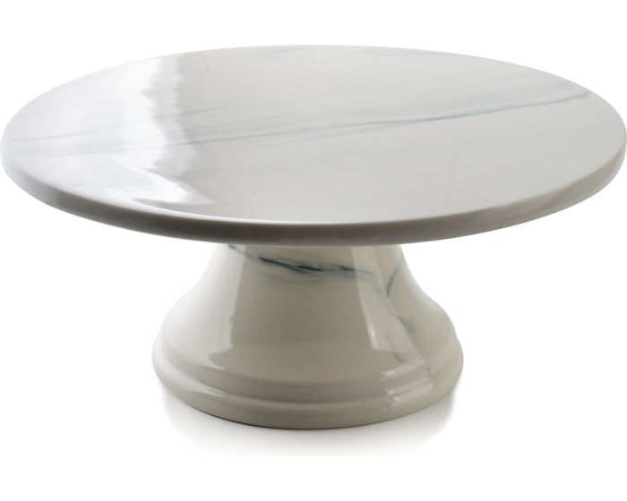 Porcelánový podnos LOUISE GREY Patera 25 cm bílý
