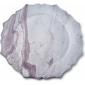 Dekorativní podtalíř BLANCHE V 33 cm růžový mramor Dekorativní podtalíř BLANCHE V 33 cm růžový mramor