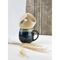 Porcelánový hrnek LOTTA BARREL 580 ml béžový