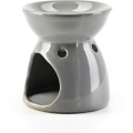 Keramická aroma lampa LULIO 7,5 cm šedá