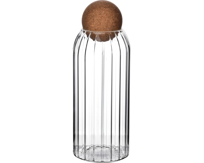 Skleněná nádoba TIND 1000 ml čirá