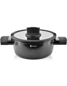 Hliníkový hrnec VALERIAN ALLESKEN ILAG NON STICK 2,2 l černý