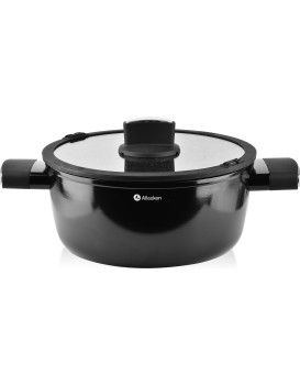 Hliníkový hrnec VALERIAN ALLESKEN ILAG Ultimate NON STICK 4,1 l černý