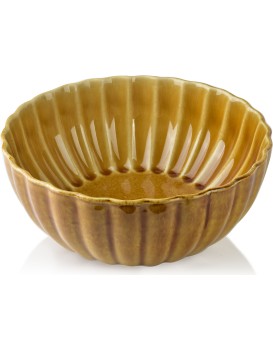 Porcelánová miska EVIE 650 ml hořčicově žlutá