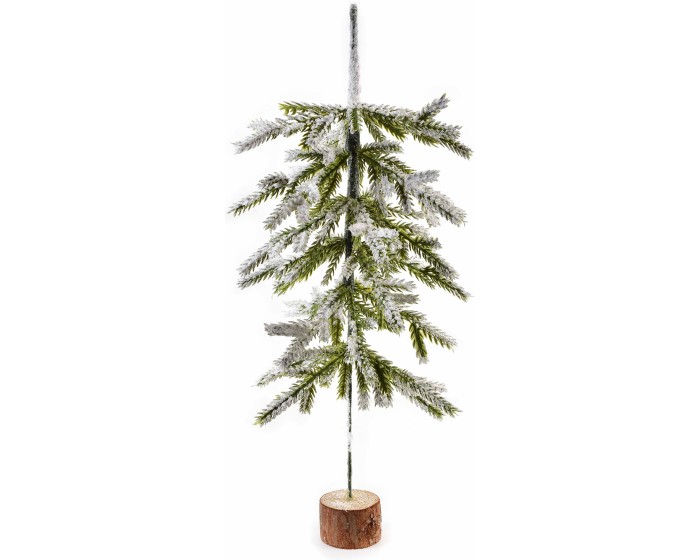 Umělý vánoční stromek SANTA LILA 39 cm zelený/bílý