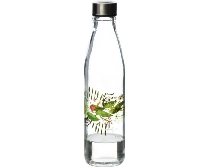 Skleněná láhev HOLLIE IDYLLIC 750 ml čirá