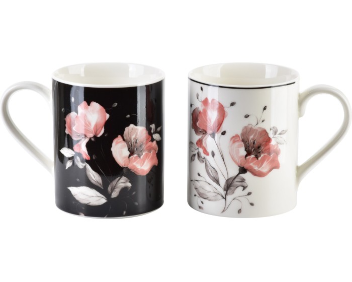 Sada 2 ks hrnků COLORATO III 2x 400 ml vícebarevná
