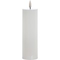 LED svíčka IDALIA 18 cm bílá