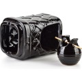 Aroma lampa ARVEN 12 cm černá