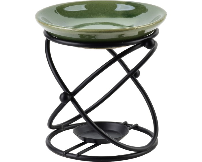 Aroma lampa Forge 11,5 cm zelená