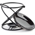 Aroma lampa Forge 11,5 cm černá