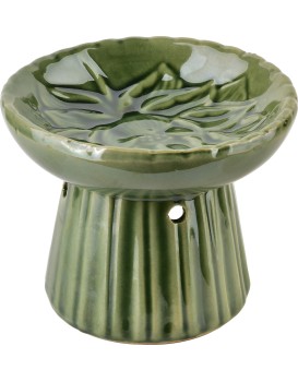 Keramická aroma lampa LILIEN 8,5 cm zelená