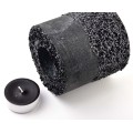 Malý moderní svícen Diament 12 cm černý