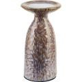 Keramický svícen YARINE BEIGE 20 cm béžový Keramický svícen YARINE BEIGE 20 cm béžový