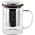 Skleněná čajová konvice PETER 400 ml čirá