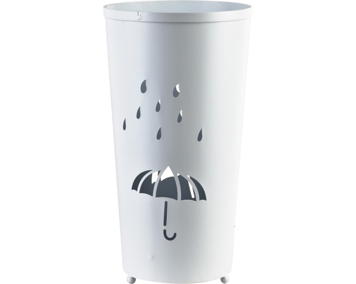 Stojan na deštníky LORSO 24 cm bílý