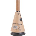 Kuchyňské ocelové struhadlo MODERN KITCHEN 12x12x27,5 cm hnědé/černé