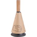 Kuchyňské ocelové struhadlo MODERN KITCHEN 12x12x27,5 cm hnědé/černé