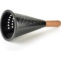 Kuchyňské ocelové struhadlo MODERN KITCHEN 12x12x27,5 cm hnědé/černé