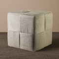 Taburet WIKI 42,5x42,5x43 cm béžový