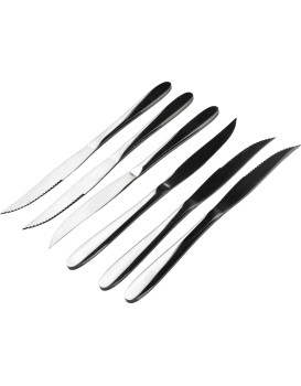 Sada 6 ks steakových nožů ORCHID 23 cm nerezová ocel